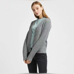 Theory Gray Sweater Wool Blend